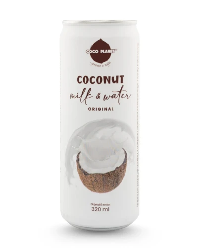 Przejdź do produktu Coco Planet Coconut milk&water drink Original 320ml