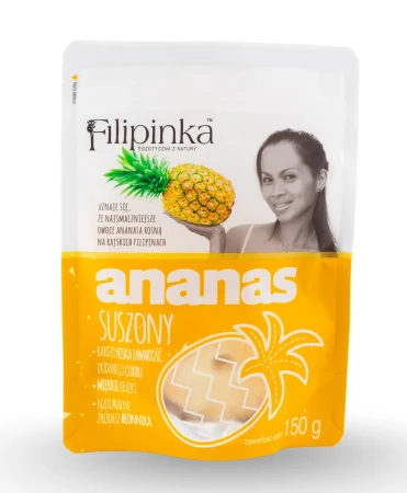 Filipinka Ananas Suszony 150g front.webp