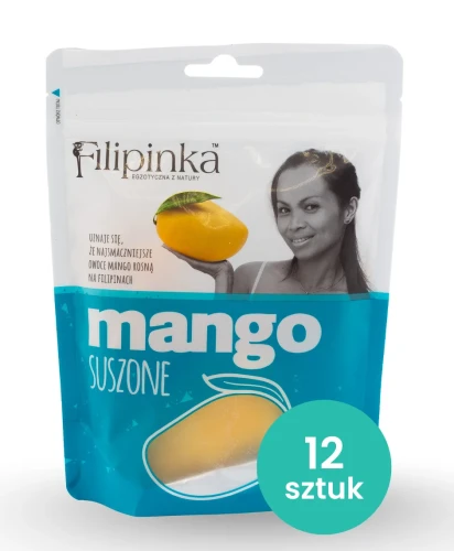 Przejdź do produktu Filipinka Mango Suszone 12x150g