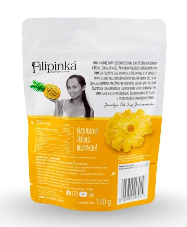 Filipinka Ananas Suszony 150g nutri.webp