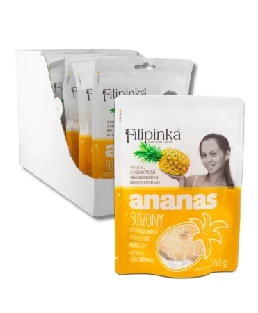 Filipinka Ananas Suszony 150g karton.webp