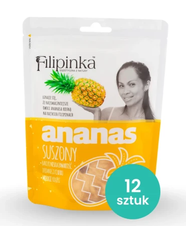Filipinka Ananas Suszony 100g ilosc.webp