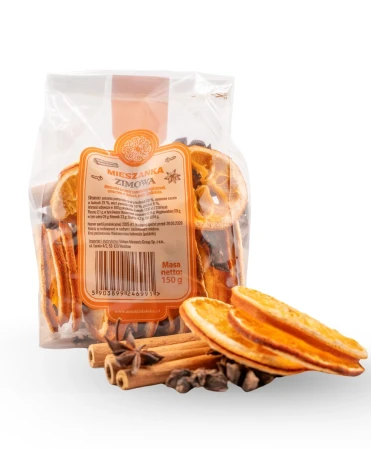 Mieszanka zimowa przypraw z suszoną pomarańczą w torebce foliowej PET 150g (1).webp