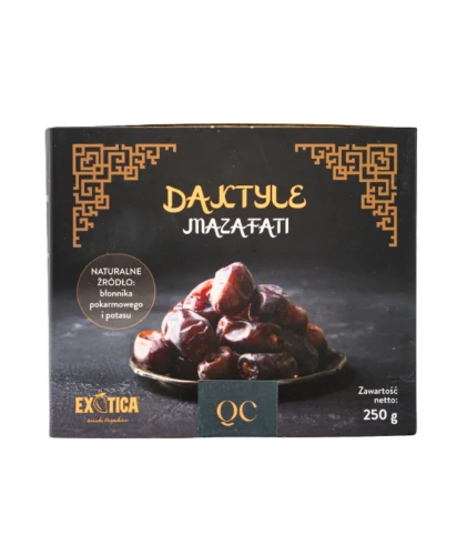 Przejdź do produktu Exotica Daktyle Mazafati 250g