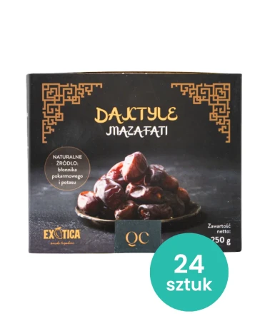 Exotica Daktyle Mazafati z pestką 24x250g.webp