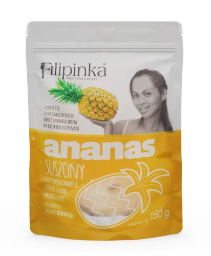 Przejdź do produktu Filipinka Ananas Suszony 150g