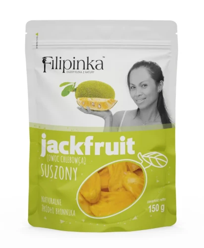 Przejdź do produktu Filipinka Jackfruit (owoc chlebowca) Suszony 150g