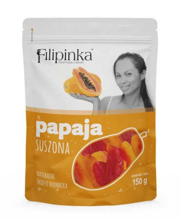 Filipinka Papaja Suszona 150g.webp