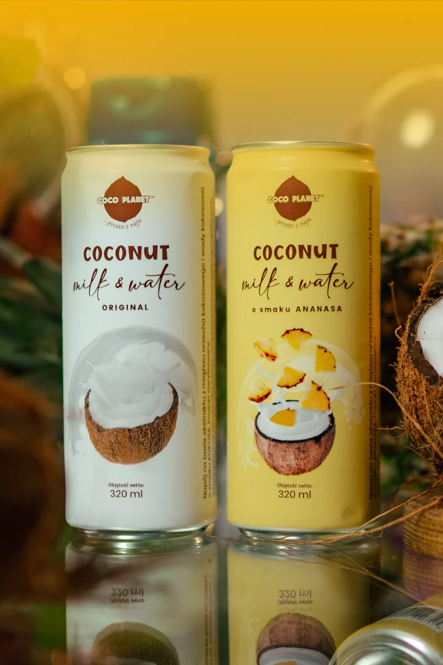 Coco Planet Napój woda mleko kokosowe