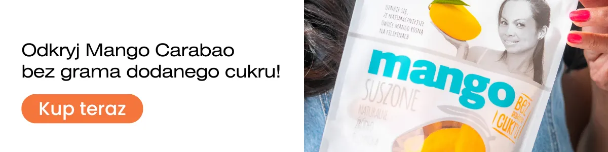 Odkryj Mango Carabao bez grama dodanego cukru!