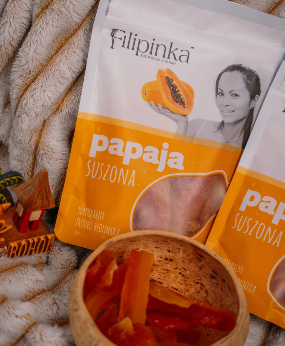 Filipinka Papaja Suszona 150g.webp
